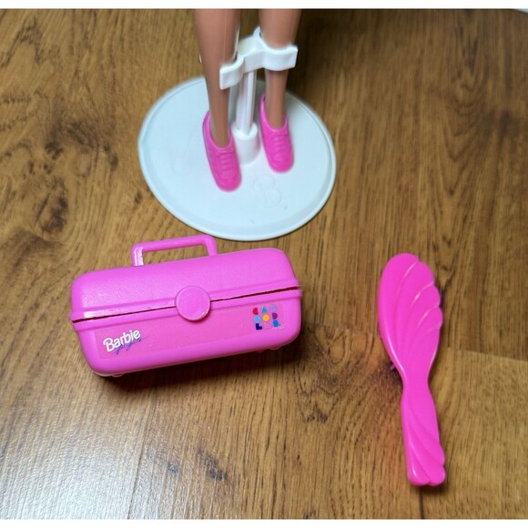 Vintage Caboodles Barbie Doll 1992 Mattel # 3157 - Picture 3 of 7